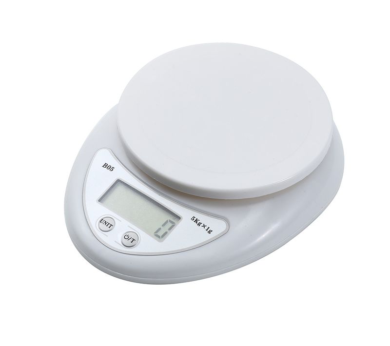 Balance De Cuisine Numérique 5 Kg (1 G) Balance à Collation Portable Ultra-mince