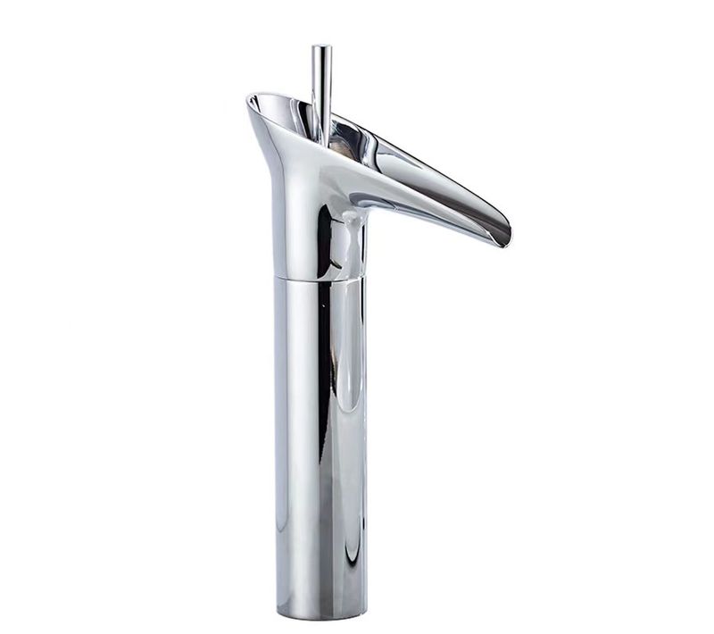 Robinet De Salle De Bain à Levier Unique, Mitigeur De Lavabo Vintage Chromé