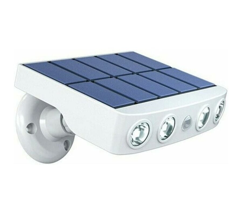 Lampe Solaire Extérieure Étanche Réglable Avec Détecteur De Mouvement - Panneau