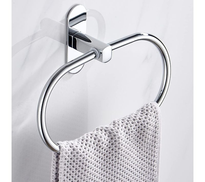 Anneau Porte-serviettes Sans Perçage, Porte-serviettes Rond, Porte-serviettes