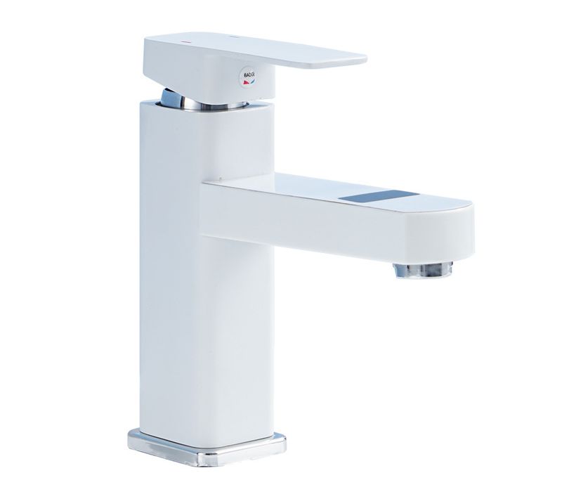 Robinet De Lavabo à Poignée Unique, Robinet De Salle De Bains En Laiton