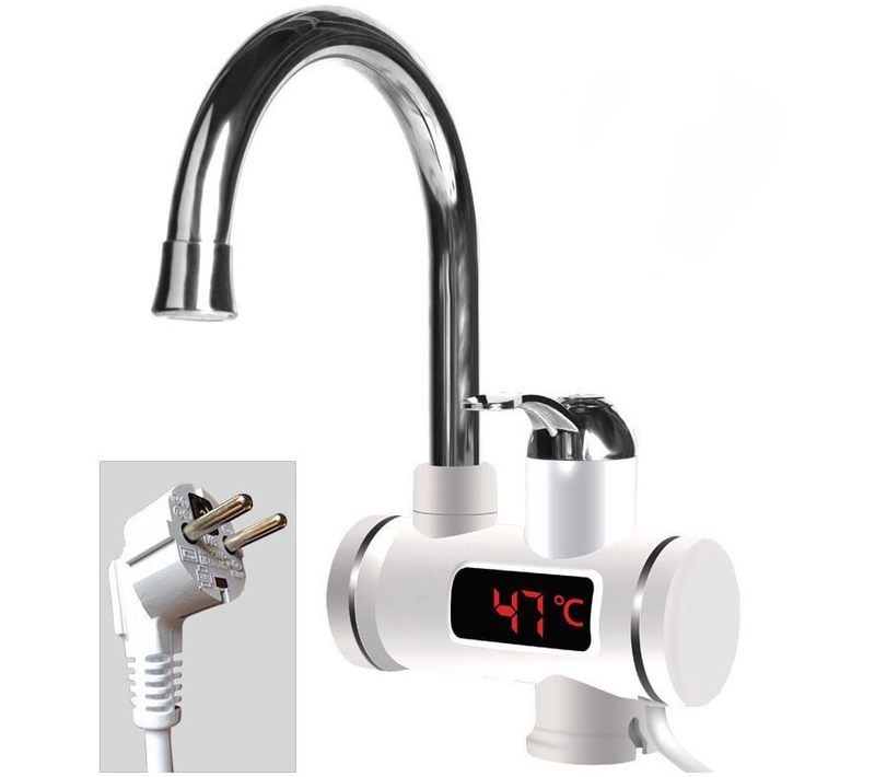 Robinet d'eau électrique 220 V, petit chauffe-eau électrique
