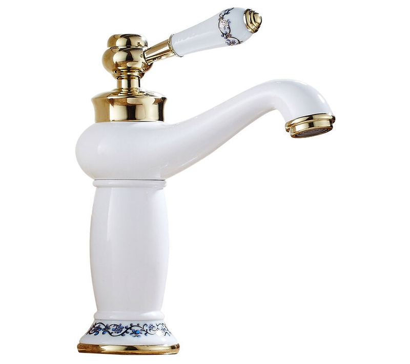 Robinet En Céramique Pour Salle De Bain En Laiton
