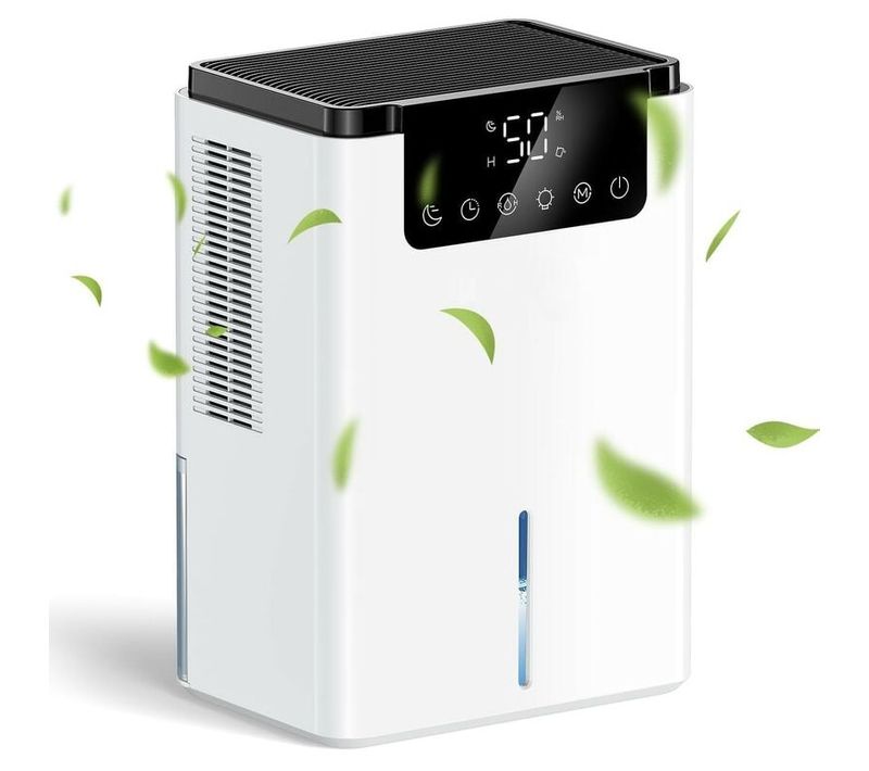 Déshumidificateur, Déshumidificateur Portable, Capacité Du Réservoir D'eau 1,5 L