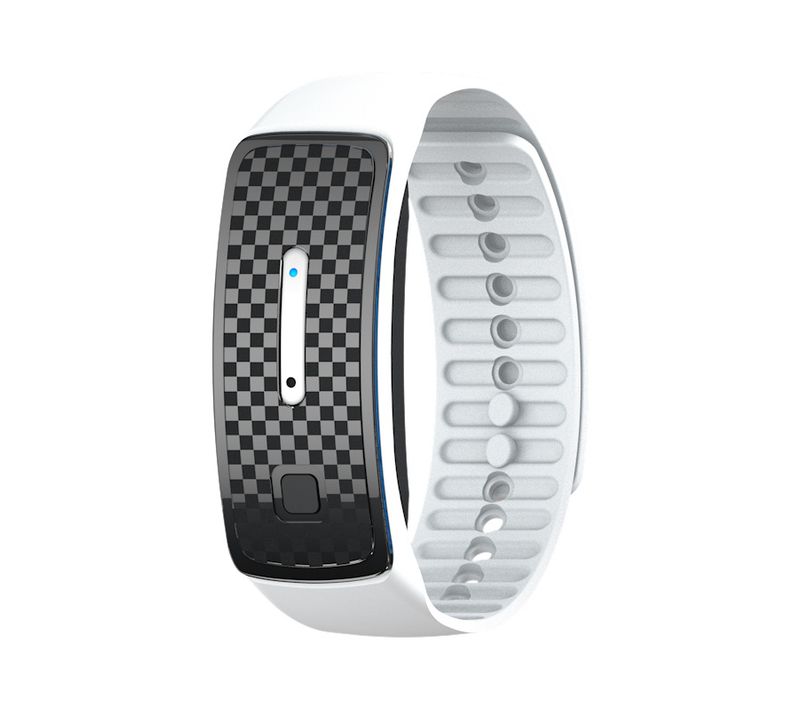 Bracelet Anti - Moustique Blanc, Bracelet Anti - Moustique Ultrasonique