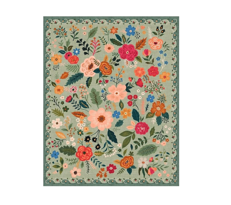 Tapis Antidérapant, Idéal Pour Chambre à Coucher, 50×80cm, Vert