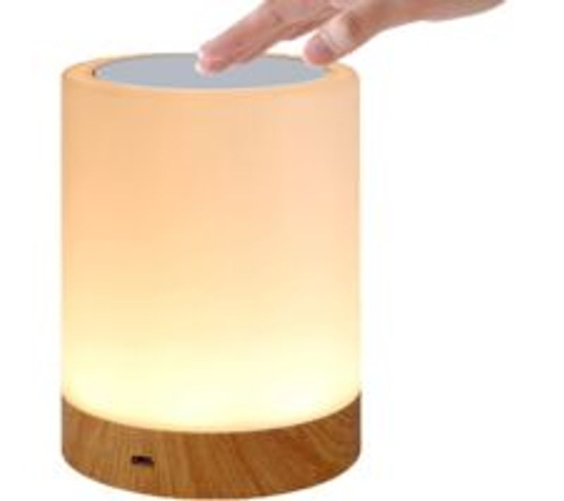 Lampe Tactile LED Pour Chambre à Coucher, Salon - Lampe De Chevet Avec Capteur - Port De Charge USB