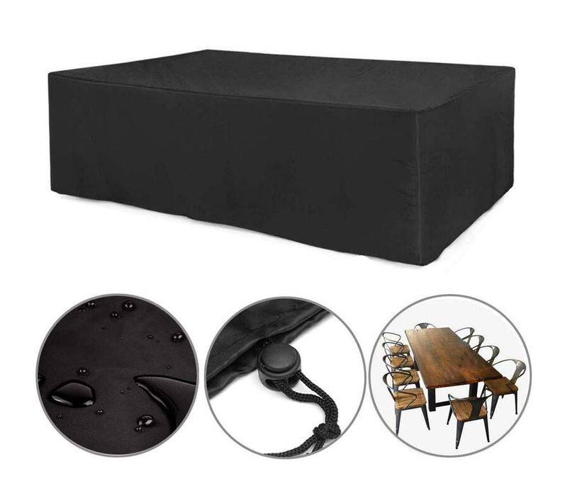 Housse De Protection Meubles De Jardin Et Couverture De Chaise (140x140x90cm)