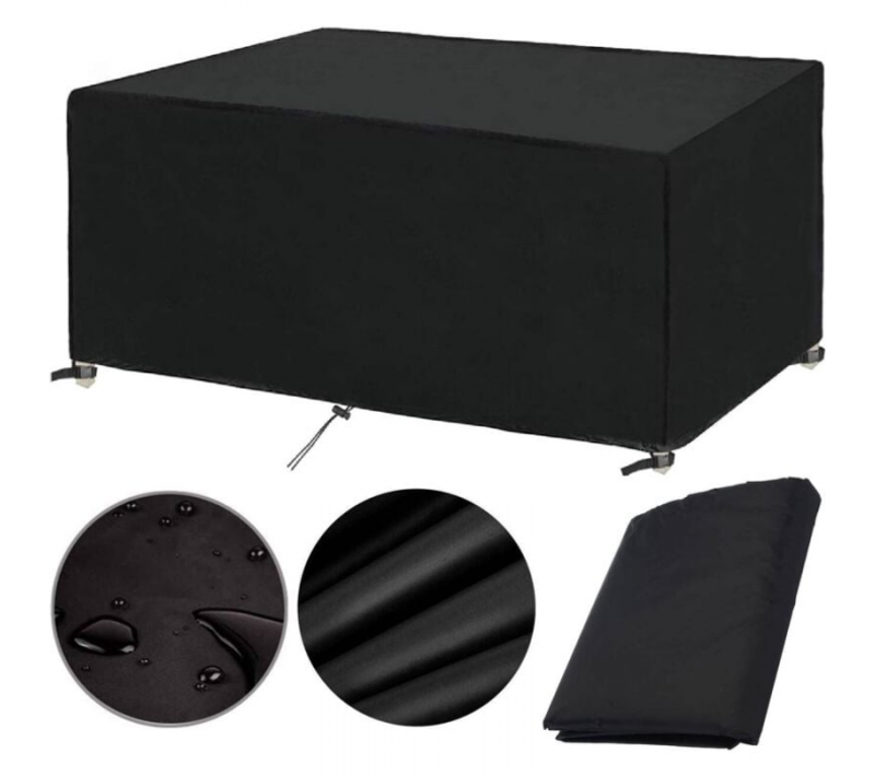 420d Housse Salon De Jardin 200x100x75cm Protection Bache Table De Jardin Mobilier
