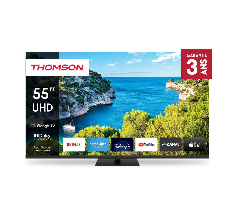 Téléviseur 4K UHD 55'' 139 cm THOMSON 55UG5C14