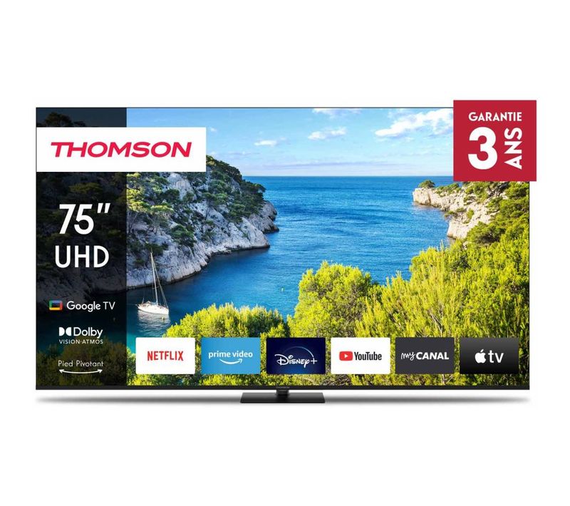 Téléviseur LED 75" (189 cm) 4k Ultra HD Smart TV - 75ug5c14