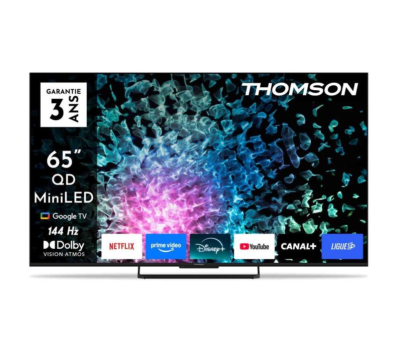 Téléviseur LED 65” (165 Cm) 4k Uhd Google TV Mini LED -65mg7c15-
