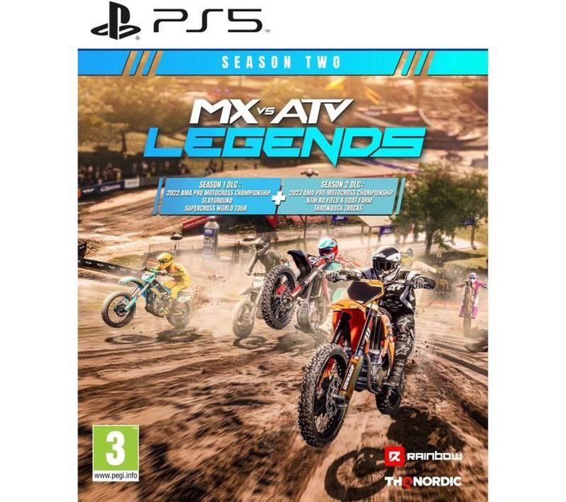 Mx Vs Atv Legends - Saison 2 (ps5) — Édition Spéciale En Boîte, Course Off-road