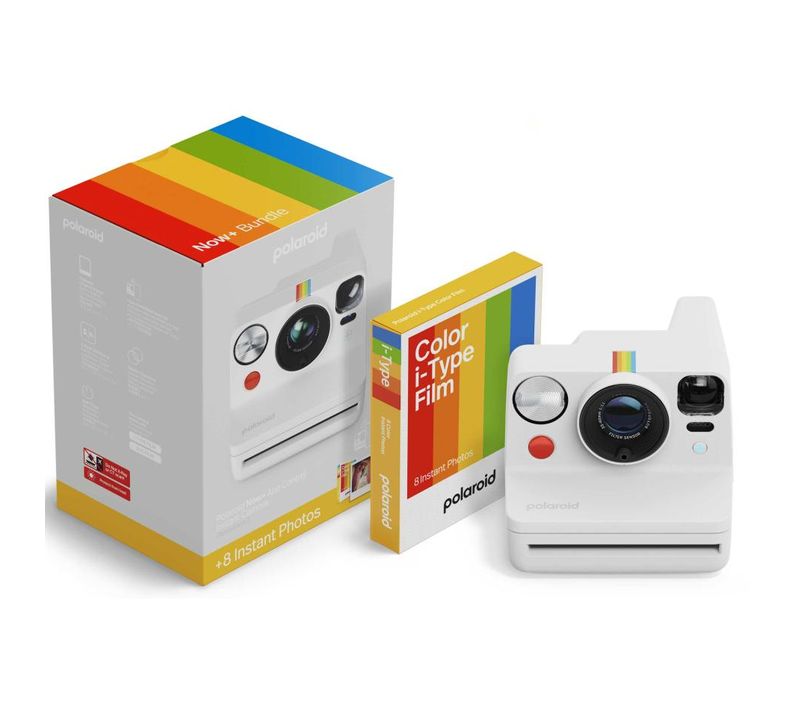 Appareil Photo Instantané Polaroid Now+ Gen 3 Wh + 8 Film -006576