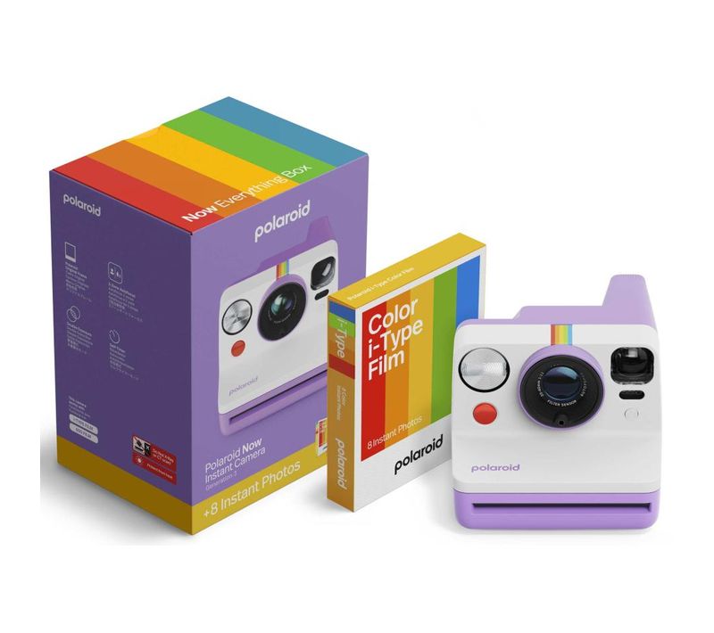 Appareil Photo Instantané Polaroid Now Gen 3 Violet+8film -006577