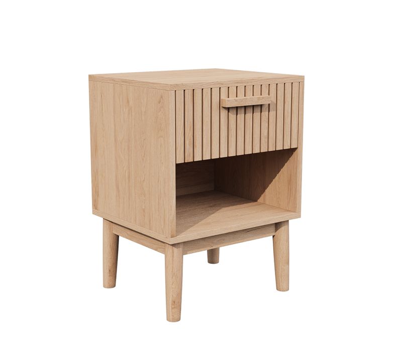 Lot De 2 Table De Chevet, Table De Nuit Avec 1 Tiroir Moderne Bohème Pour Chambre à Coucher, Salon