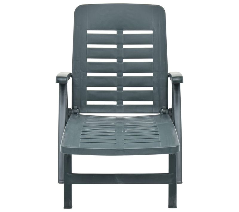 Transat - Bain De Soleil Pliable Plastique Vert