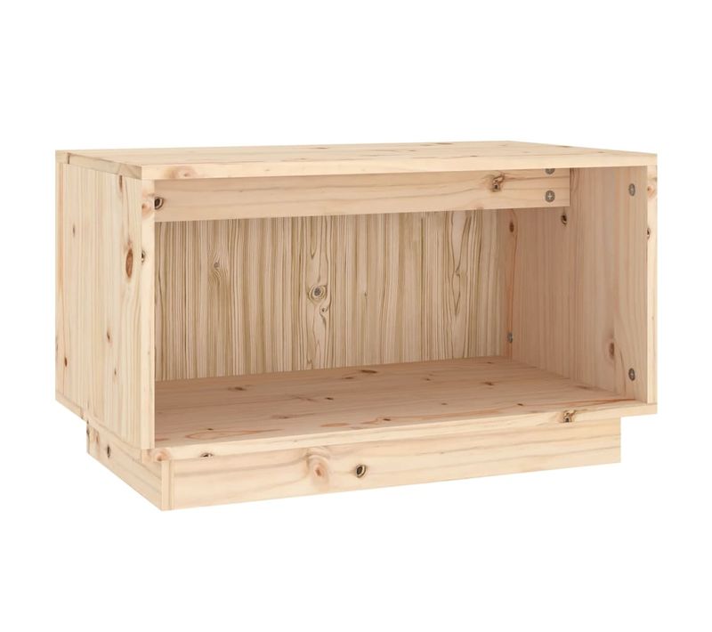 Meuble TV - Banc TV - Meuble De Rangement Pour Salon 60x35x35 Cm Bois De Pin Massif