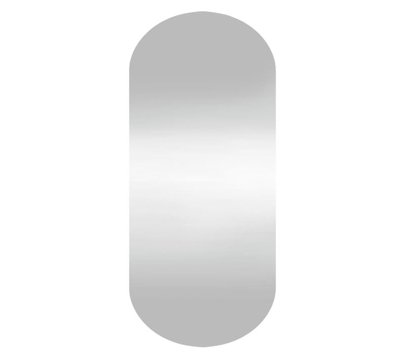 Miroir Mural - Miroir Suspendu - Miroir Décoratif 35x80 Cm Verre Ovale