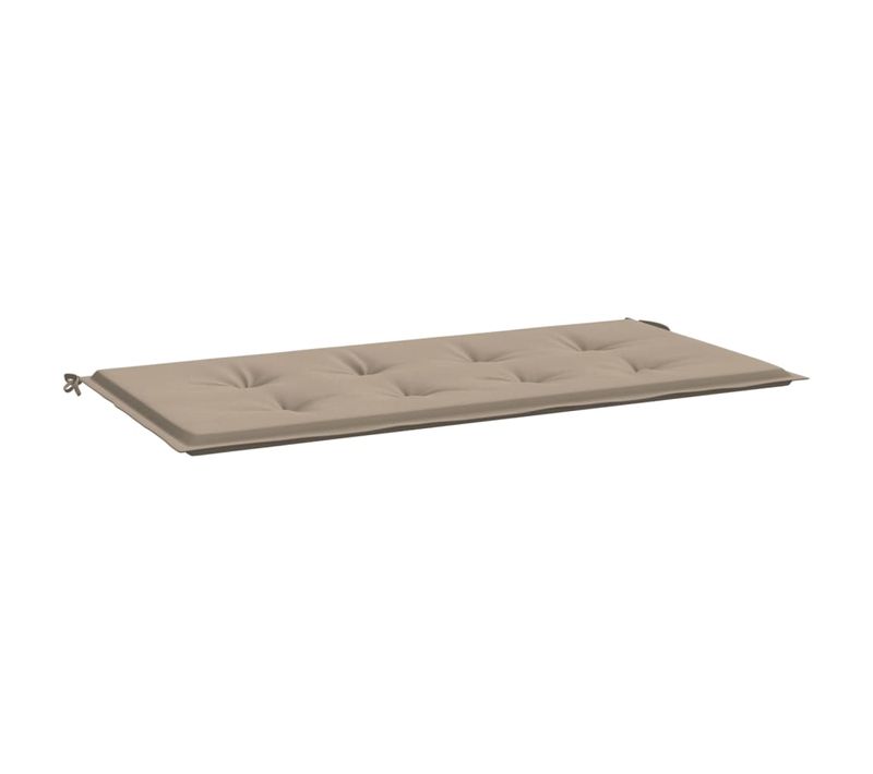 Coussin De Banc De Jardin - Coussin De Siège Taupe 100x50x3 Cm Tissu Oxford