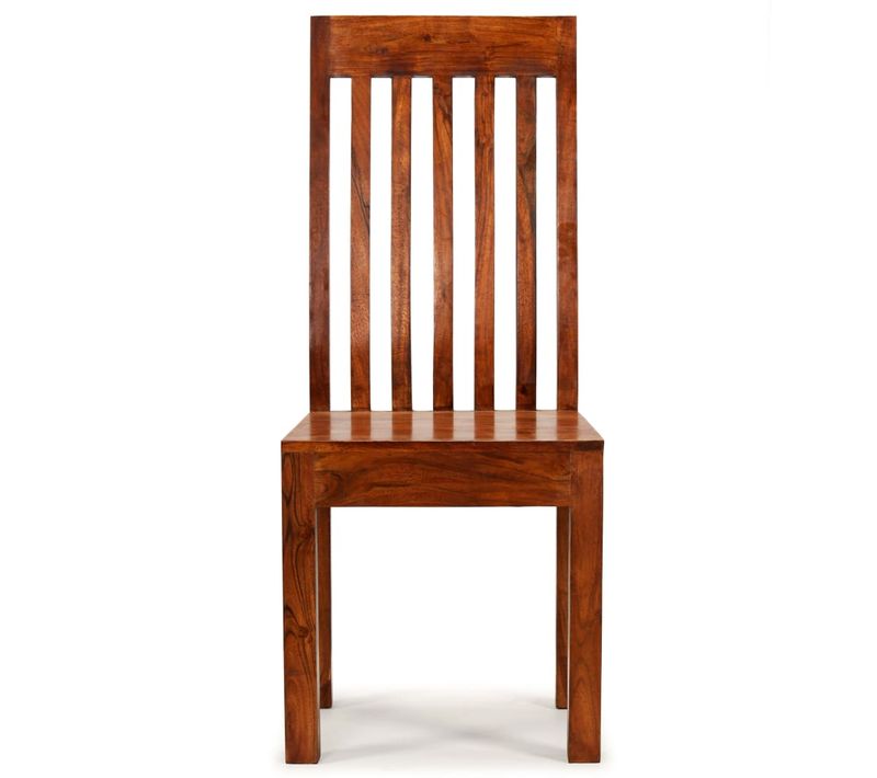 Lot De 2 Chaises De Salle à Manger, Chaises De Cuisine Bois Avec Finition Miel Moderne