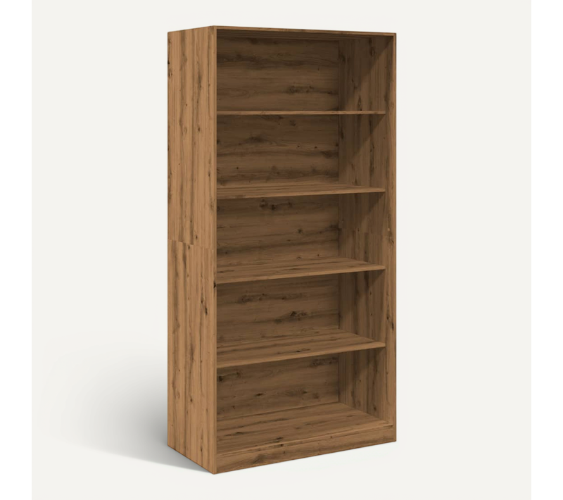 Armoire De Rangement - Armoire De Chambre Chêne Artisanal 100x50x200 Cm Bois D'ingénierie