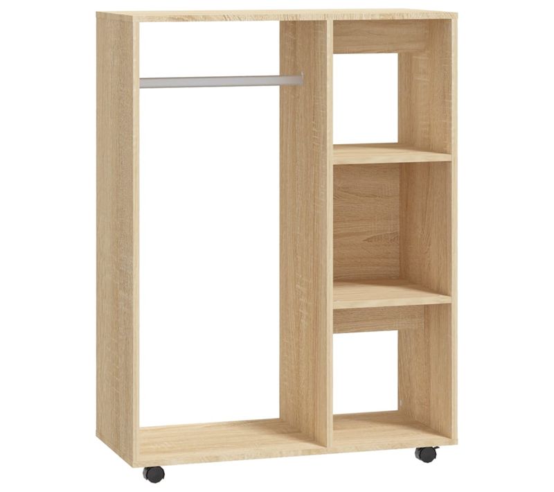 Armoire De Rangement - Armoire De Chambre Chêne Sonoma 80x40x110 Cm Bois D’ingénierie