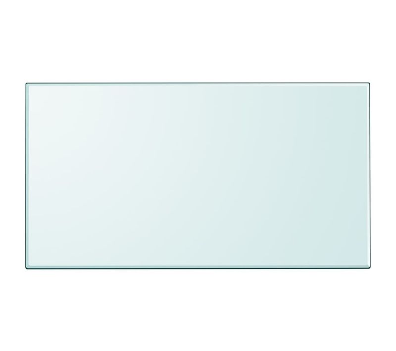 Dessus De Table - Plateau De Table Bureau Rectangulaire En Verre Trempé 1200 X 650 Mm