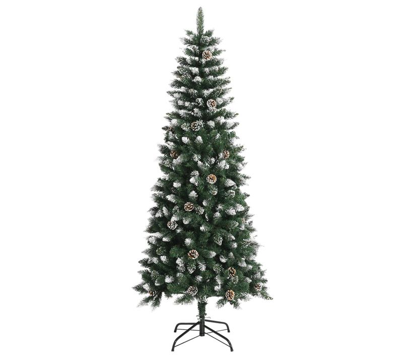 Sapin De Noël - Arbre De Noël Artificiel Avec Support Vert 180 Cm Pvc
