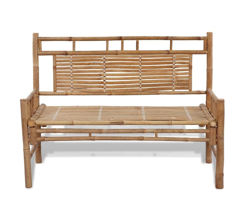 Banc De Jardin - Banquette 120 Cm Bambou