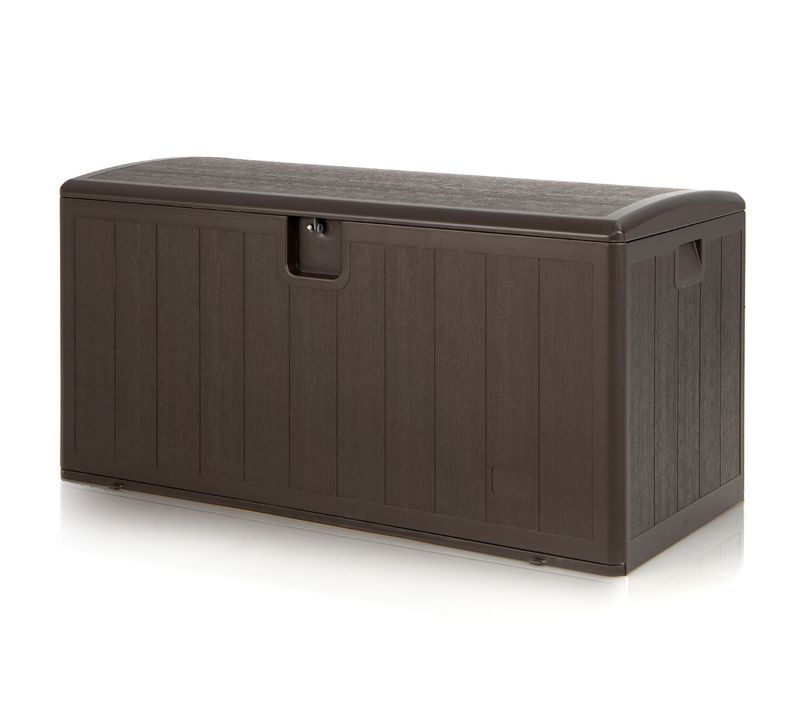 Coffre De Rangement - Boîte De Rangement Extérieur 400l 127,5 X 64 X 64 Cm Malle De Jardin