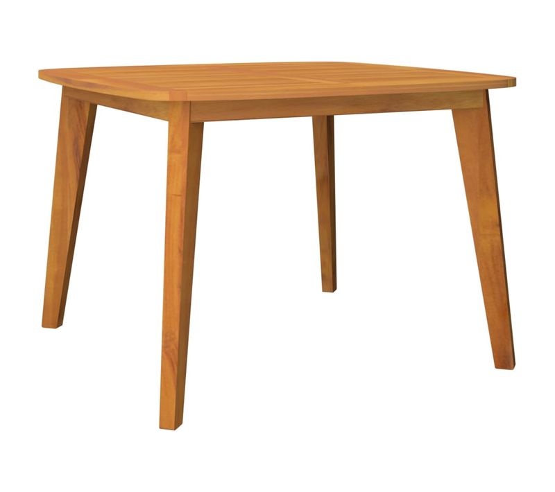 Table De Jardin - Table D'extérieur 110x110x75 Cm Bois D'acacia Solide