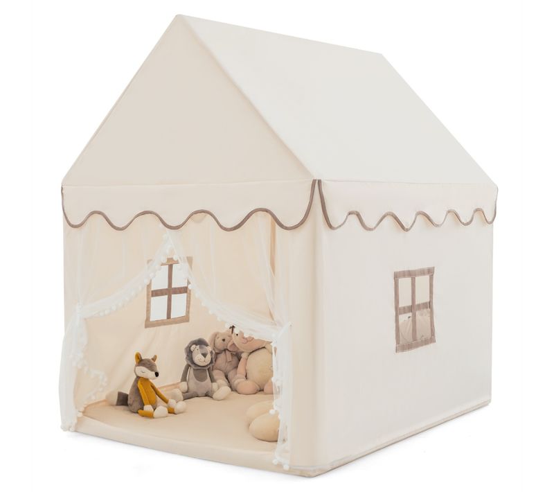 Tente De Jeux - Tente Pour Enfants Cabane De Style Princesse En Coton Cadeau Pour Garçons