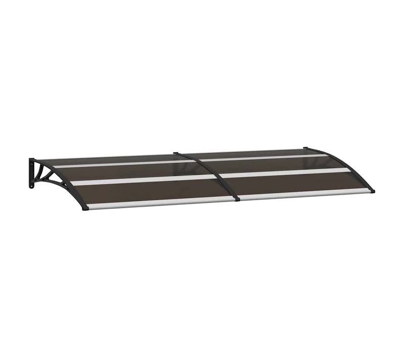 Store Banne - Auvent De Porte Noir 200x75 Cm PC At46