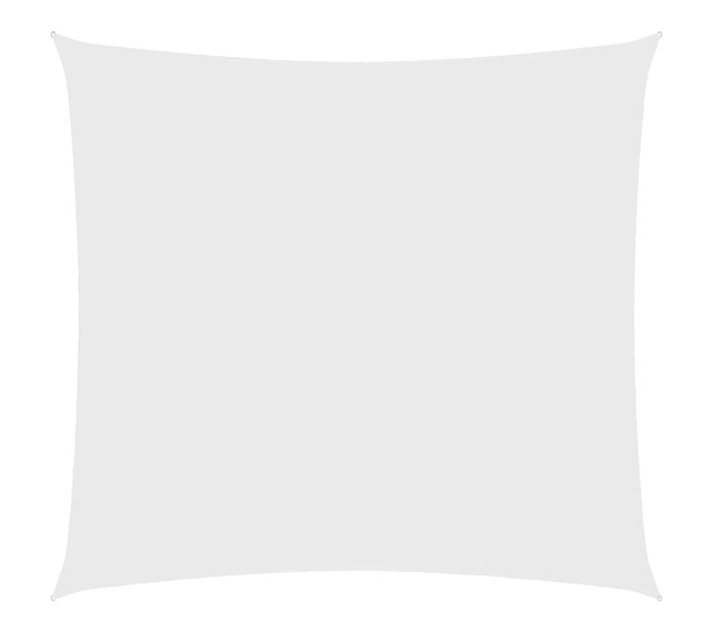 Voile D'ombrage - Voile Solaire Tissu Oxford Carré 3x3 M Blanc Fr101031