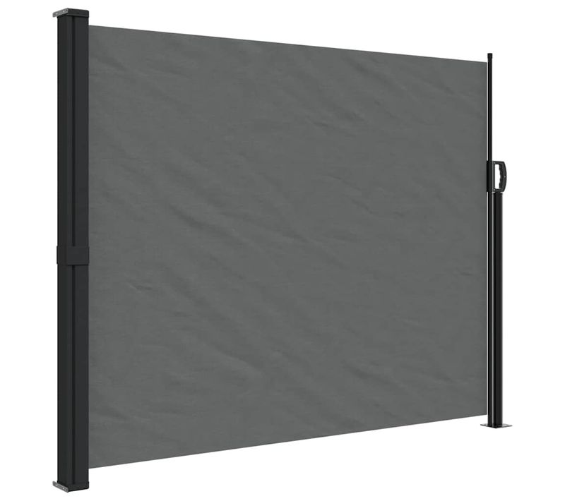 Store Banne - Auvent Latéral Rétractable Anthracite 160x500 Cm At158