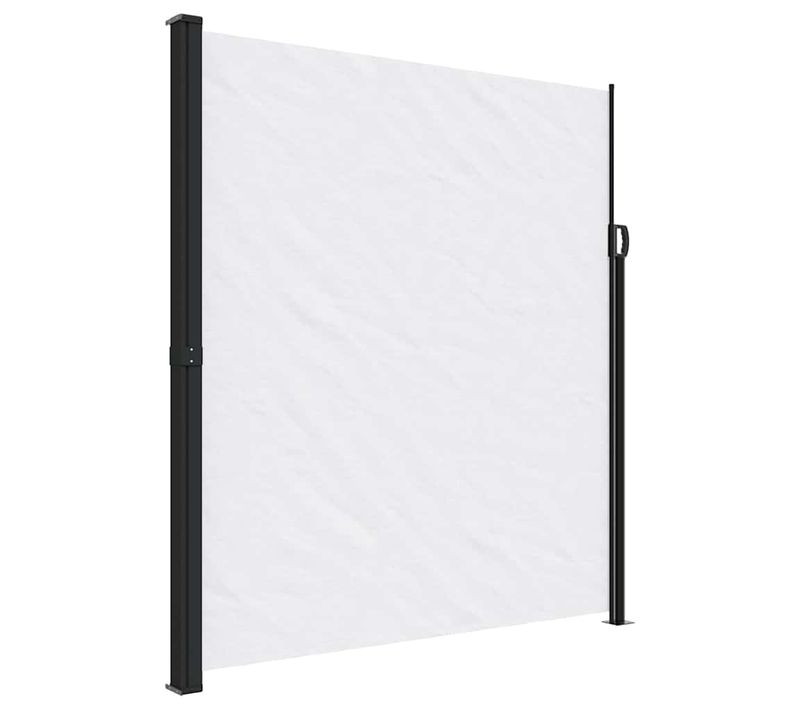 Store Banne - Auvent Latéral Rétractable Blanc 220x600 Cm At260