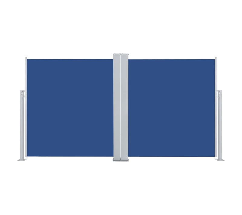 Store Banne - Auvent Latéral Rétractable Bleu 160 X 600 Cm At286