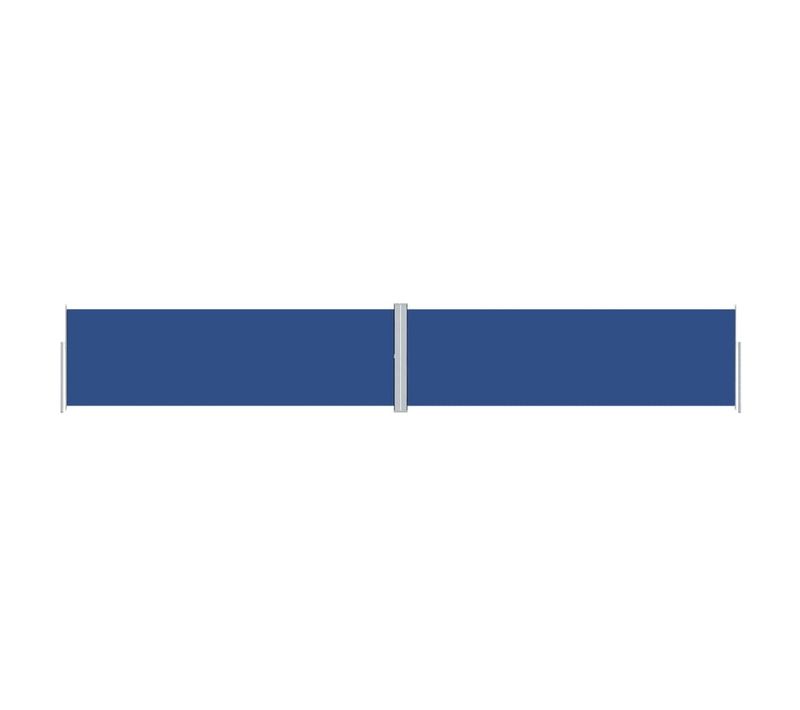 Store Banne - Auvent Latéral Rétractable Bleu 160x1000 Cm At287