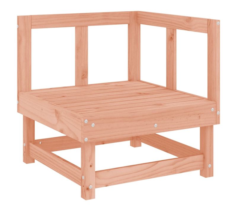 Canapé D'angle De Jardin - Canapé D'extérieur Bois Massif Douglas