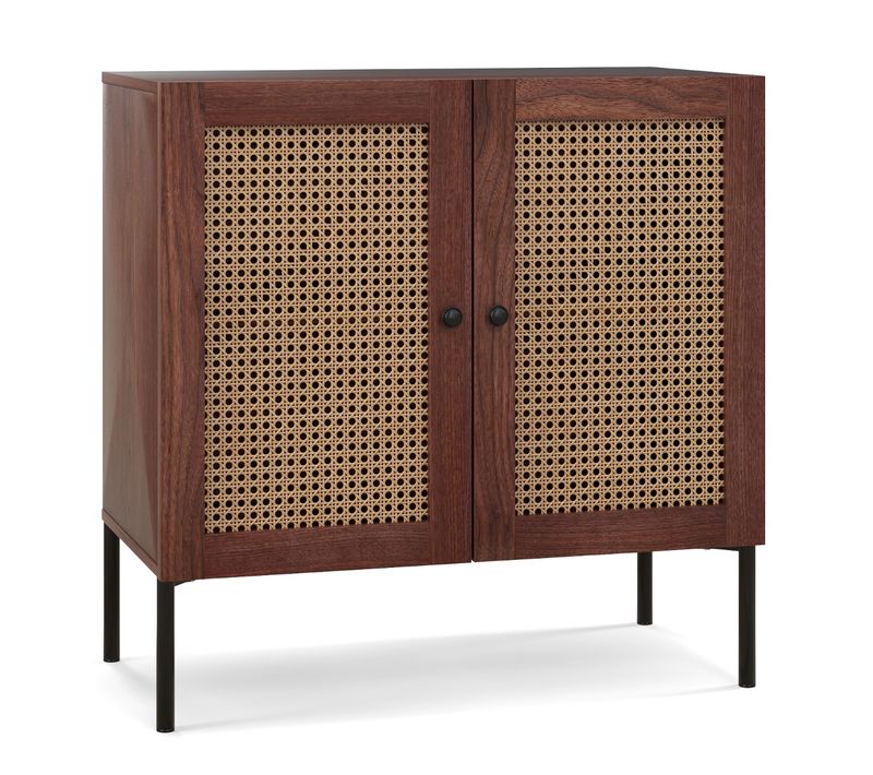 Buffet De Cuisine, Meuble Cuisine, Meuble De Rangement Avec 2 Portes Étagère Réglable Brun