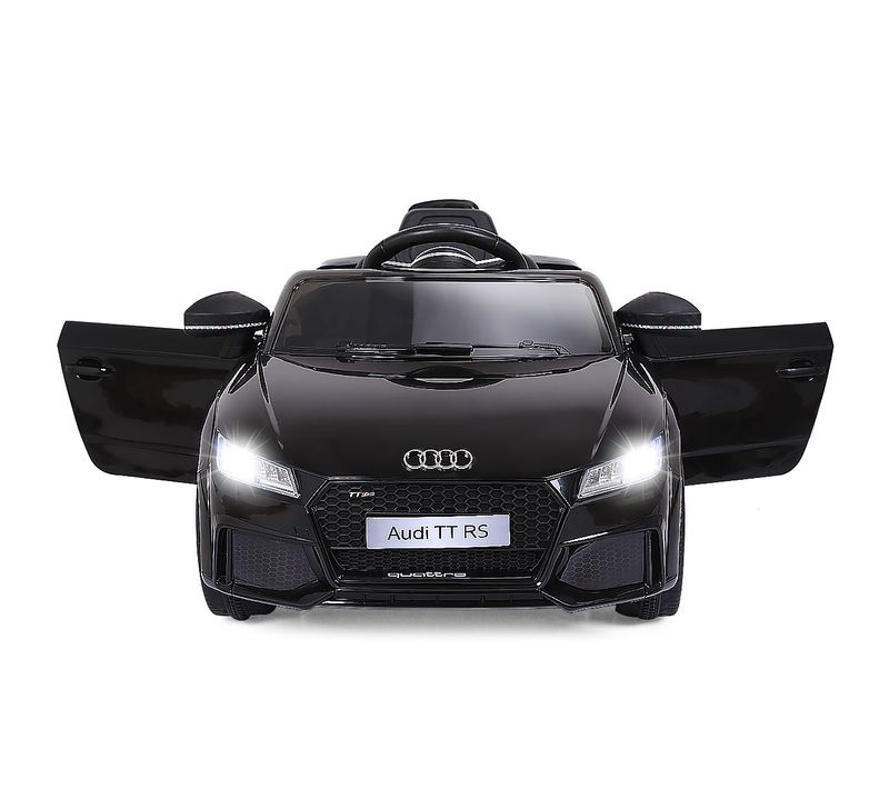 Voiture Audi Electrique Pour Enfants 12v Double Porte Avec Télécommande Noir