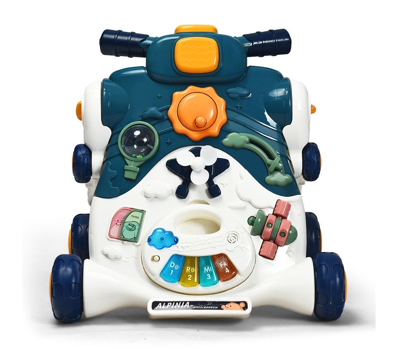 3 En 1 Trotteur Pousseur Pour Enfants Avec Lumière Et Musique Développement De L'intelligence