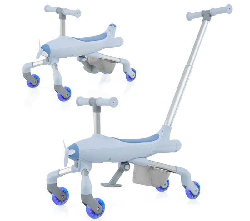 Draisienne à Pousser 2 En 1 Pour Enfants De 18 Mois à 6 Ans Trotteur à Pousser