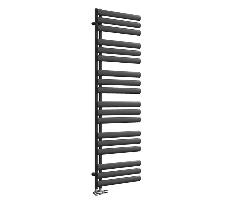 Sèche-serviette Eau Chaude Raccord Latéral Radiateur Sèche-serviettes Anthracite 174x60cm 408w