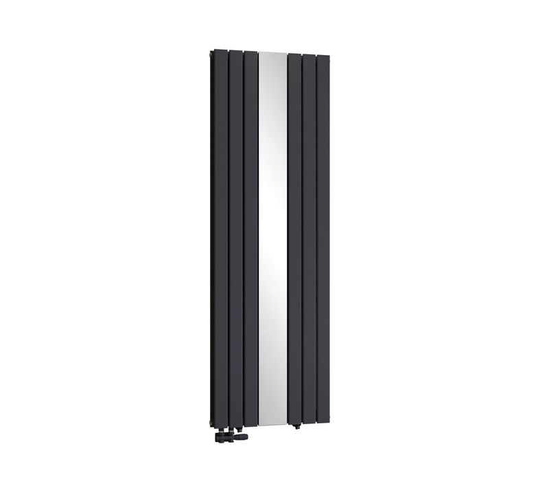 Radiateur Miroir Vertical 1800x608mm Anthracite - Chauffage Central 1788w