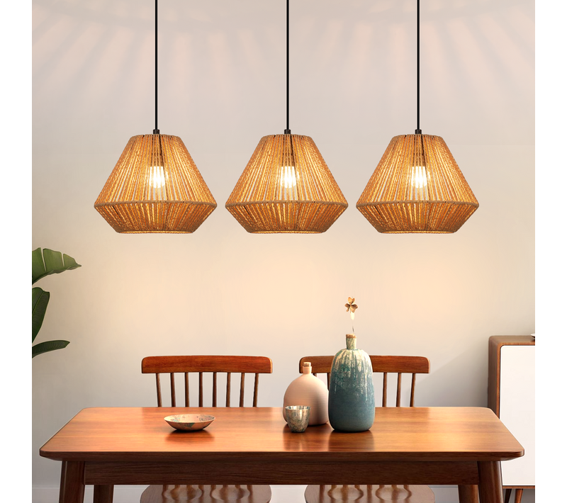 Suspension Vintage Noir Rétro Réglable 150cm E27 Ampoules Max. 25w (ampoule Non Incluse)