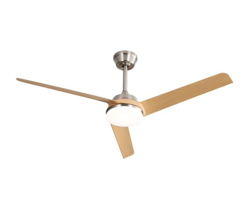 Ventilateur De Plafond 52" (132 Cm)  Avec LED, 3 Pales En Abs, Moteur Dc Silencieux, Télécommande