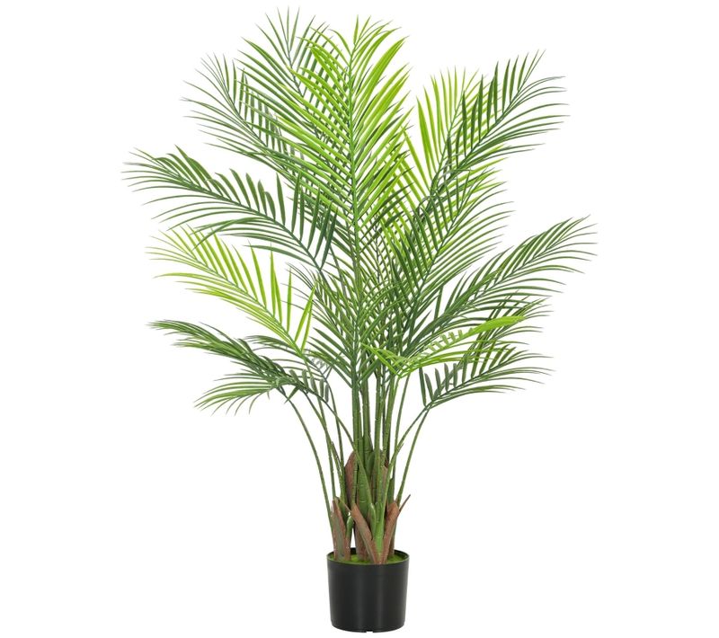 Plante Artificielle Palmier Artificielle 120 Cm Avec Pot Pour Salon Et Bureau