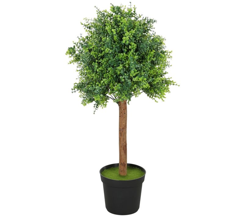 Plante Artificielle Buis 90 Cm Avec Pot Pour Décoration Intérieure